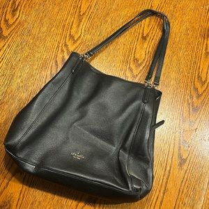 Barely used black Kate Spade purse